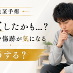 包茎手術が失敗したかも…見た目や傷跡が気になるときにどうする？