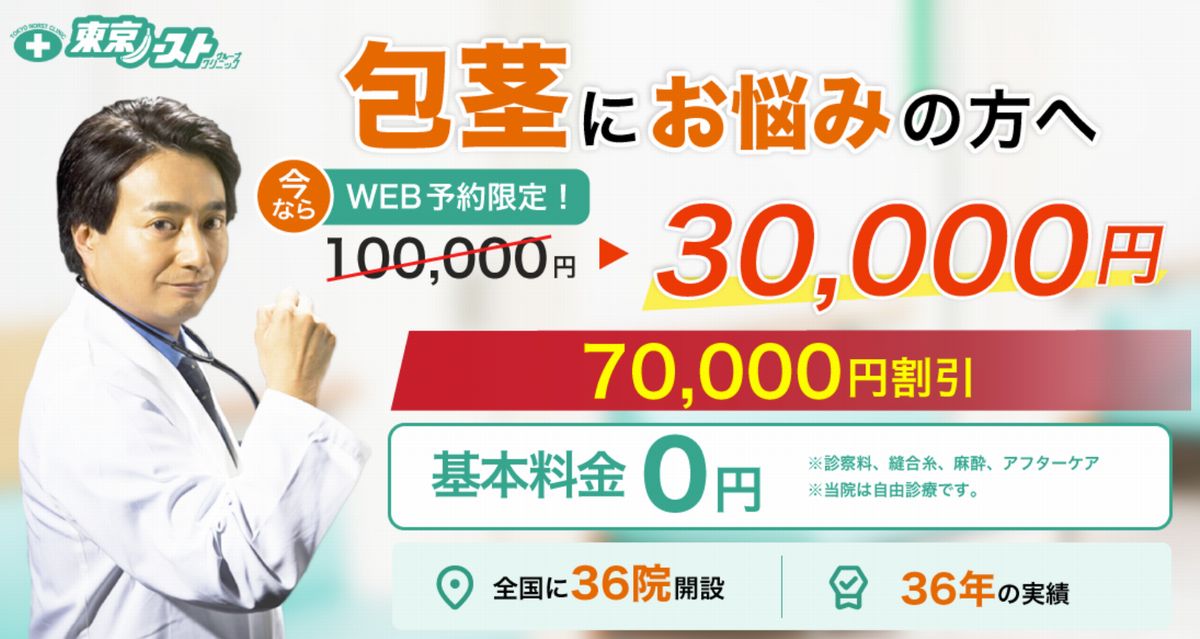 東京ノーストクリニック｜18・19歳で親の同意なし・3万円台で手術を検討したい大学生向け